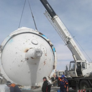 Работа с автокран – обект 15