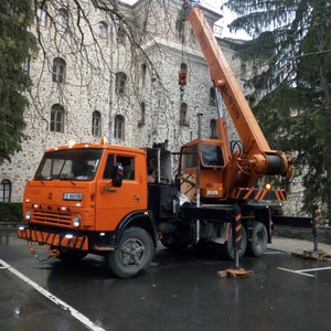 Работа с автокран – обект 36